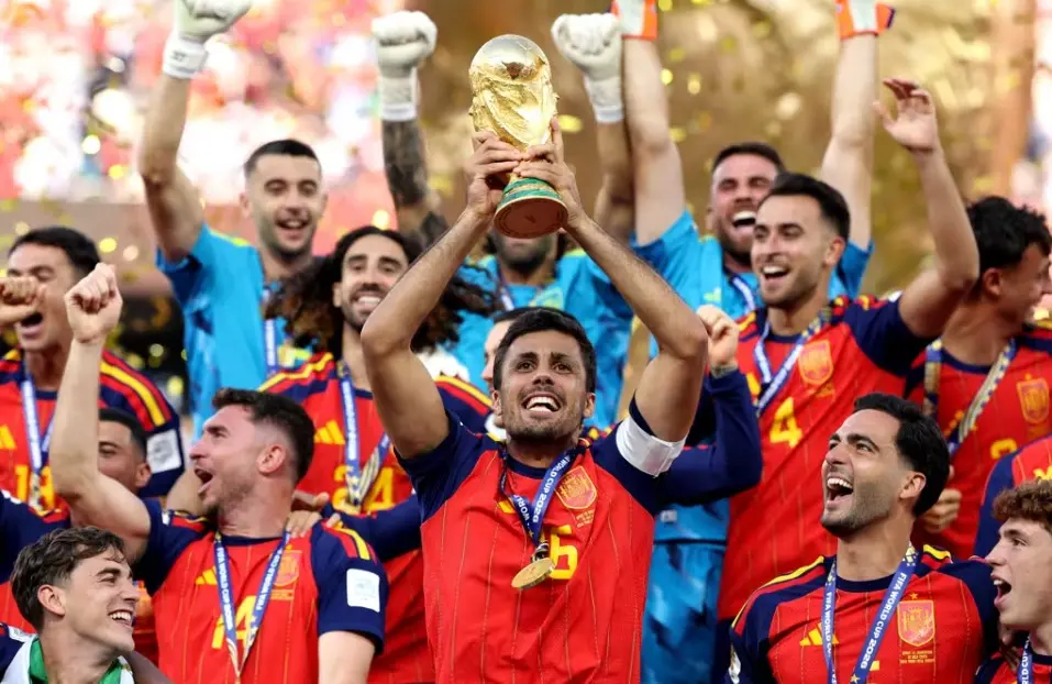 Espanha vence a Copa de 2026 e conquista seu 2º título masculino