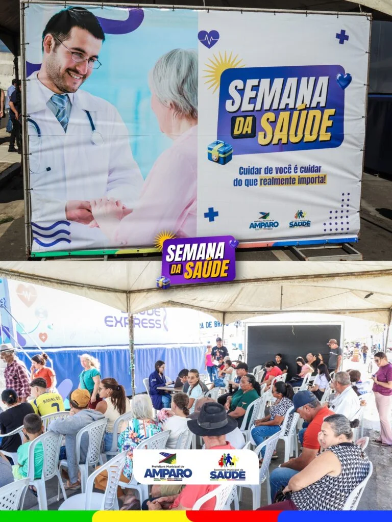 Prefeitura de Amparo inicia Semana da Saúde com atendimentos especializados e exames para a população