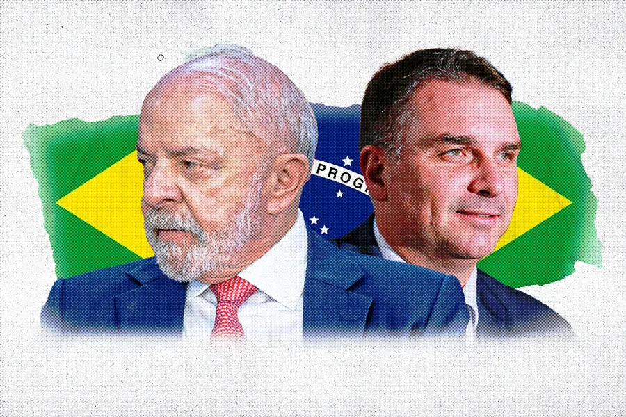 Record cancela debate entre Lula e Flávio Bolsonaro